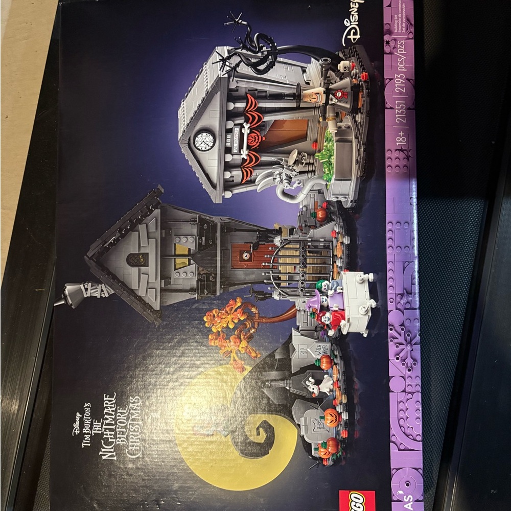 LEGO Halloween Town Set - Black, Gray, Purple
